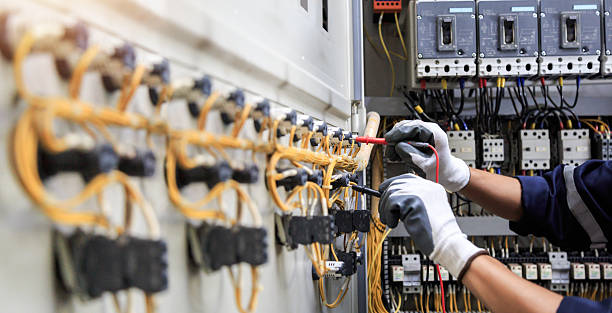 Professional Electrician technician working in Falmouth Foreside, ME